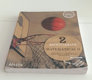 Matemáticas II. 2° de Bachillerato Anaya