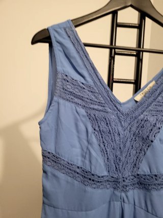 Mono largo azul Trucco