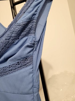 Mono largo azul Trucco