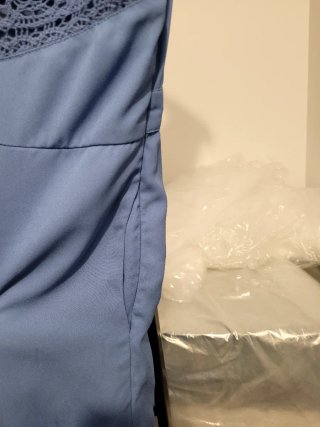 Mono largo azul Trucco
