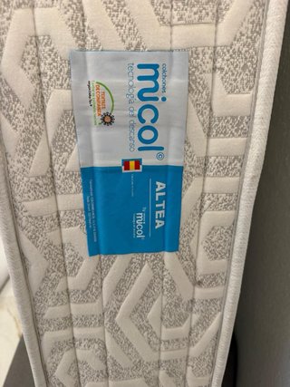 Colchón Micol ALTEA Viscoelástico + Funda