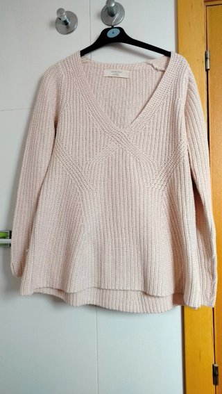 Jersey rosa Zara Talla M