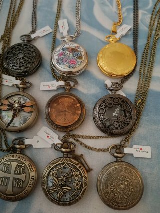 Lotto 12 orologi da tasca artigianali