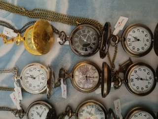 Lotto 12 orologi da tasca artigianali