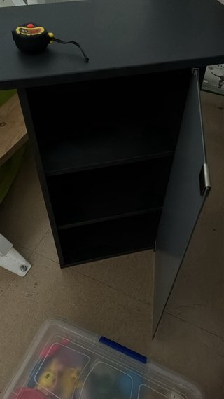 Mueble Acuario Tetra Negro/Gris