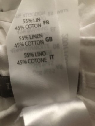 Pantaloni bianchi  slim taglia 44 Ita eur 38