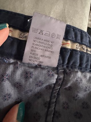 Chinos La Española Azul