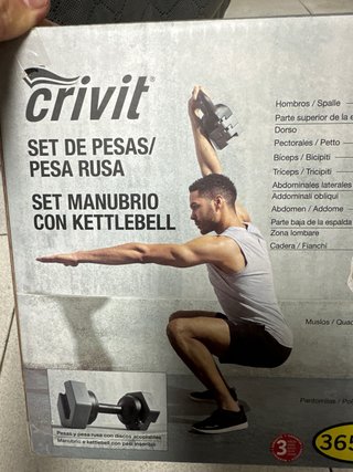 Set de pesas Crivit 1.5kg