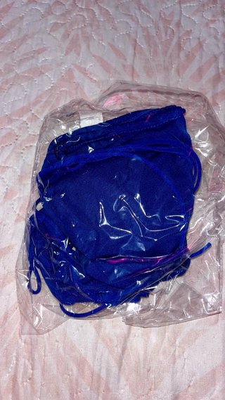 Bikini azul eléctrico