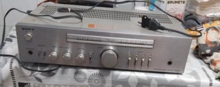 Amplificador Sony HI-FI Plata