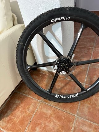 Llantas de carbono ahead biturbo RS las mas ligera