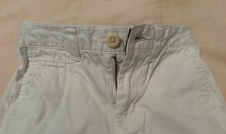 Pantaloncini bimbo cotone bianchi
