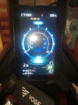 Voge DSX 800 Rally o cambio