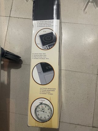 Placa de Inducción Portátil JOCCA 2000W