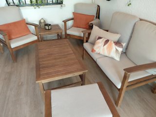 Conjunto de Muebles de Jardín Madera