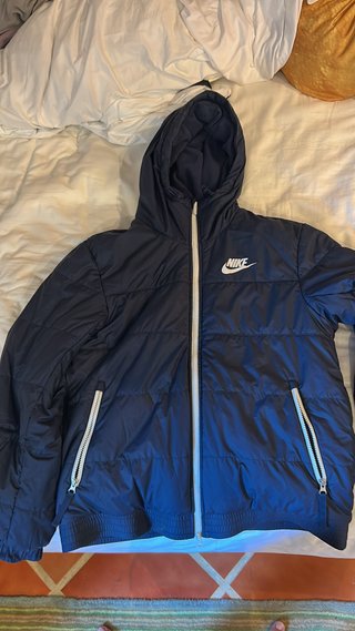Chubasquero Nike Hombre Talla M Azul Marino