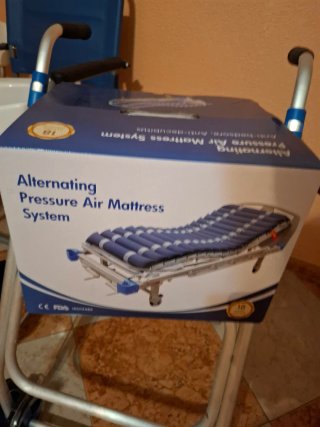Colchón antiescaras de aire alternante con compres