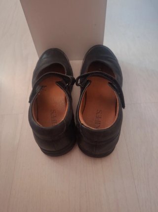 Zapatos Cole Niña Negros