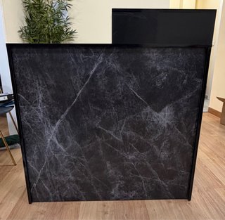 Mostrador Recepción Negocio Diseño Mármol