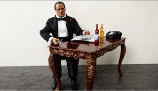 Figura Vito Corleone Custom El Padrino escala 1/6