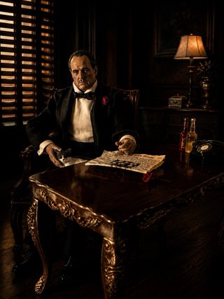 Figura Vito Corleone Custom El Padrino escala 1/6