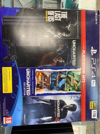 PS4 Pro 1TB Completa con Caja y Cables Originales