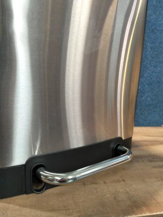 Cubo de Basura SONGMICS 30L Acero Inox Pedal