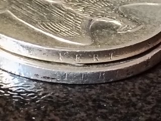 Lotto 2 pezzi 5 Lire Vittorio Emmanuele III Aquila