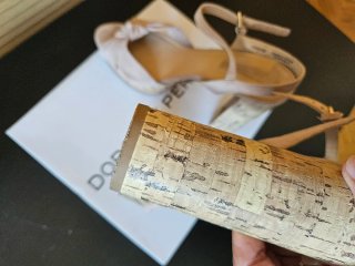 Sandalias tacón Dorothy Perkins ante rosa