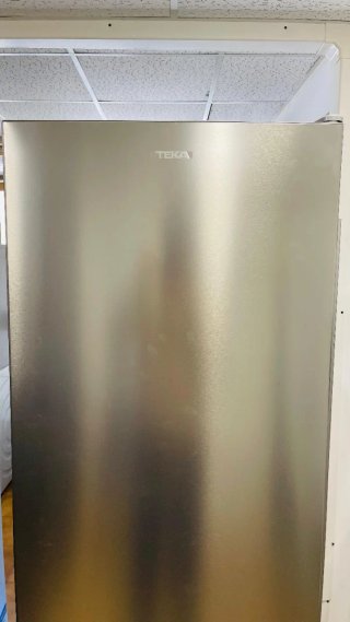 Nevera Teka plateada