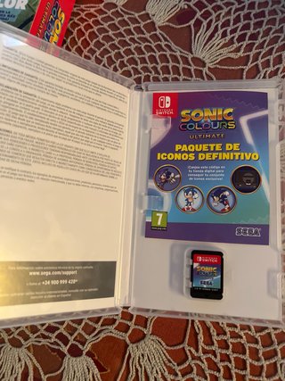 Sonic Colours Ultimate Nintendo Switch + Portachiavi