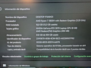 Portátil HP OMEN 15 Nero