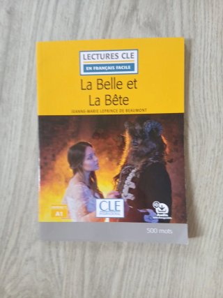 Libro de la bella y la bestia en frances