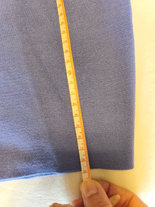 Top azul ZARA