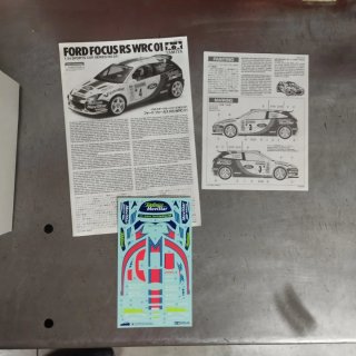 Maqueta Tamiya Ford Focus RS WRC 01