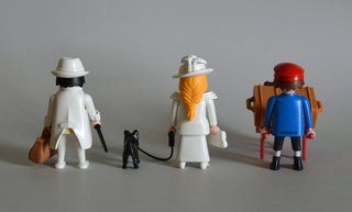 Playmobil Pareja Victorianos Indianos Con Maletero