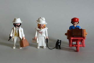 Playmobil Pareja Victorianos Indianos Con Maletero