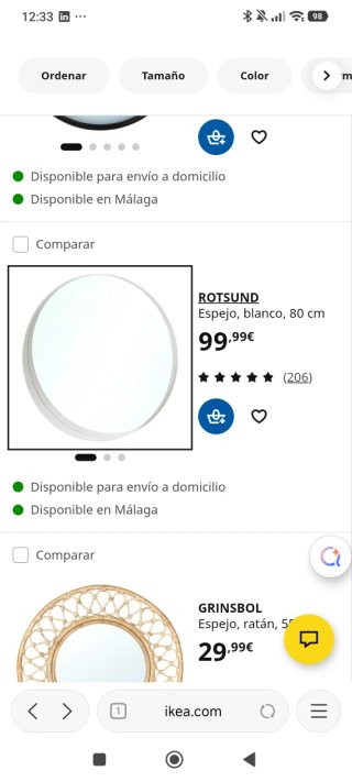 Mueble entrada blanco espejo y zapatero