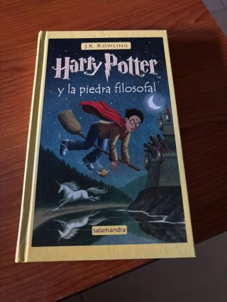 Libro Harry Potter Y La Piedra Filosofal