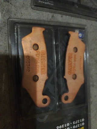 Pastillas Freno Galfer Sintered
