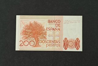 Billete 200 Ptas S\C año 1980 Pick 156