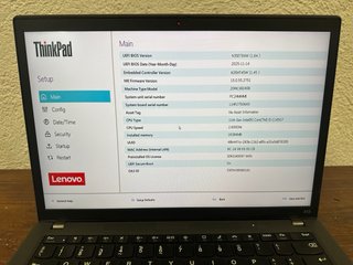Lenovo ThinkPad X13 i5-1145G7 16GB 256GB Nvme 13”