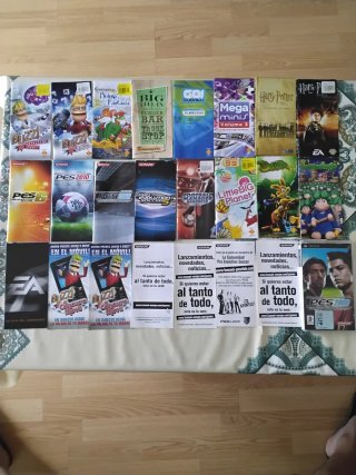 LOTE MANUALES, FOLLETOS Y CAJA PARA PSP
