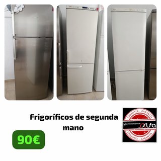 Frigoríficos segunda mano 90€