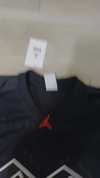 Camiseta Jordan x Supreme Negra