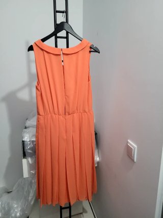 Vestido Naranja Bimba y Lola Sin Mangas