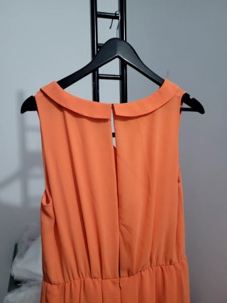 Vestido Naranja Bimba y Lola Sin Mangas