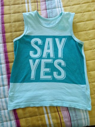 Camiseta tirantes niño