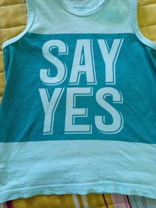 Camiseta tirantes niño