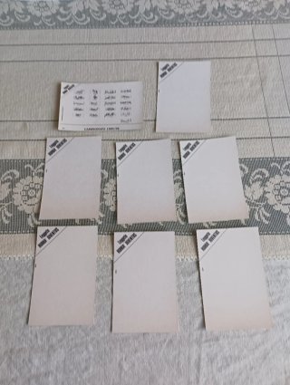 Cartoline Juventus Calciatori campionato 1989-1990